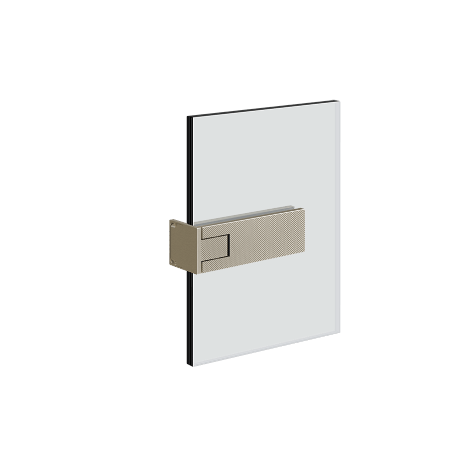 Gessi Clicking Hinges 67602 in Finox Brushed Nickel