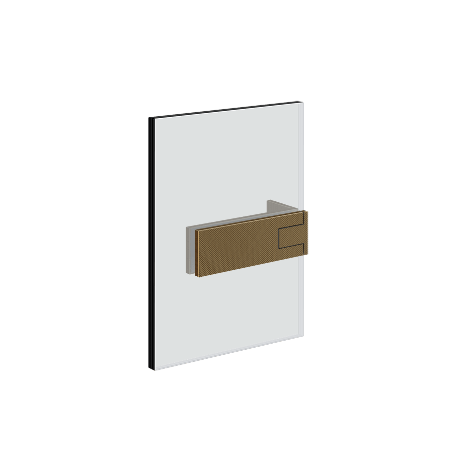 Gessi Hinges With Lift Function 67611 in Antique Brass