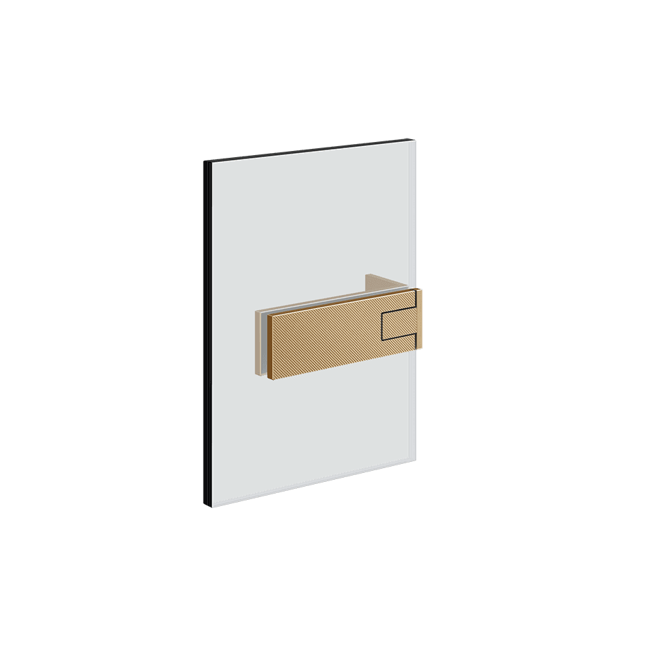 Gessi Hinges With Lift Function 67611 in Warm Bronze Br. Pvd