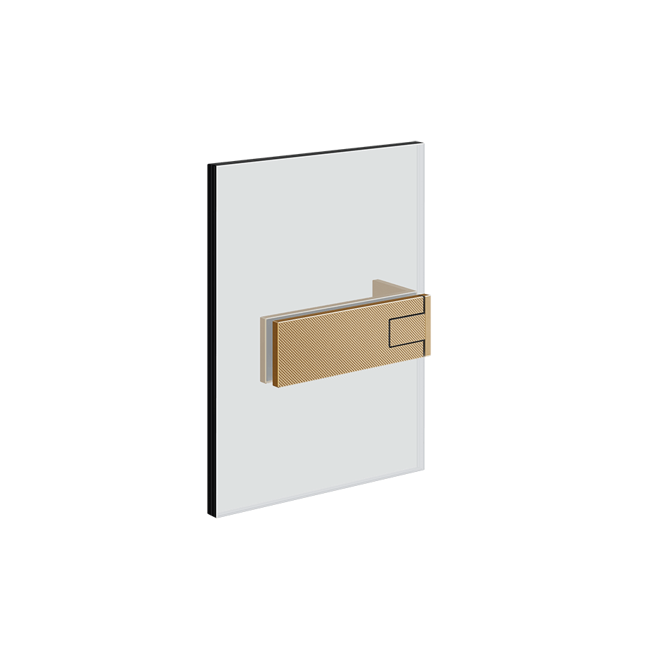 Gessi Hinges With Lift Function 67611 in Warm Bronze Br. Pvd