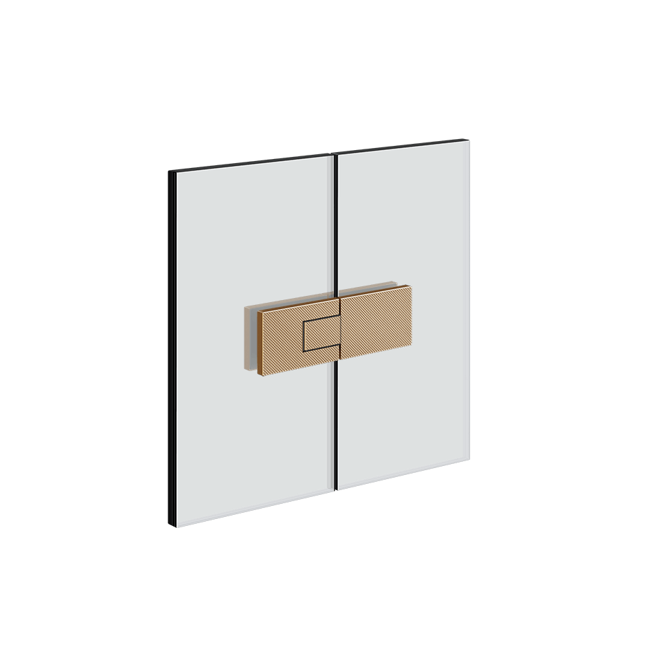Gessi Hinges With Lift Function 67616 in Warm Bronze Br. Pvd