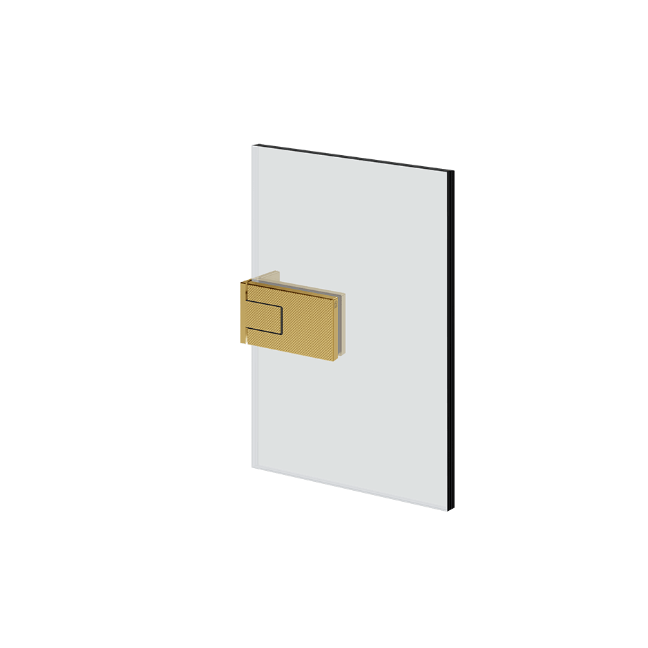 Gessi Clicking Hinges 67620 in Gold Brushed Pvd