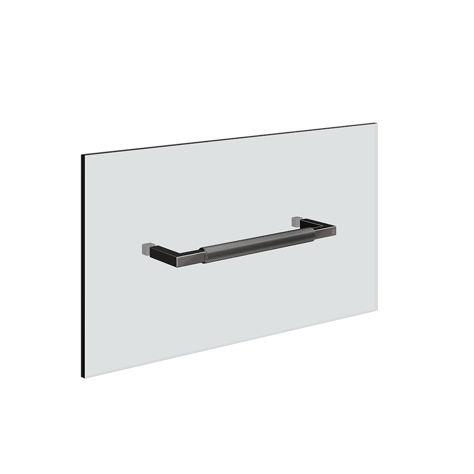 Gessi Towel Rail 67641 in Black Metal Pvd