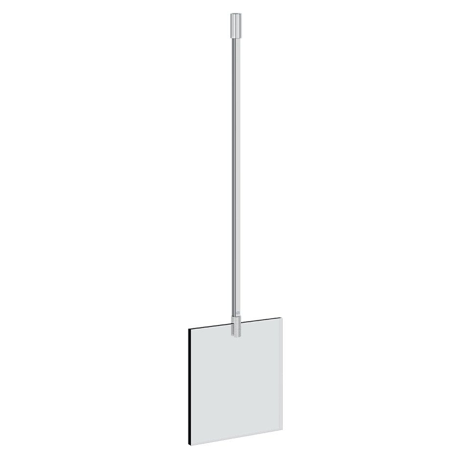 Gessi Glass Support Bar 67678 in Chrome