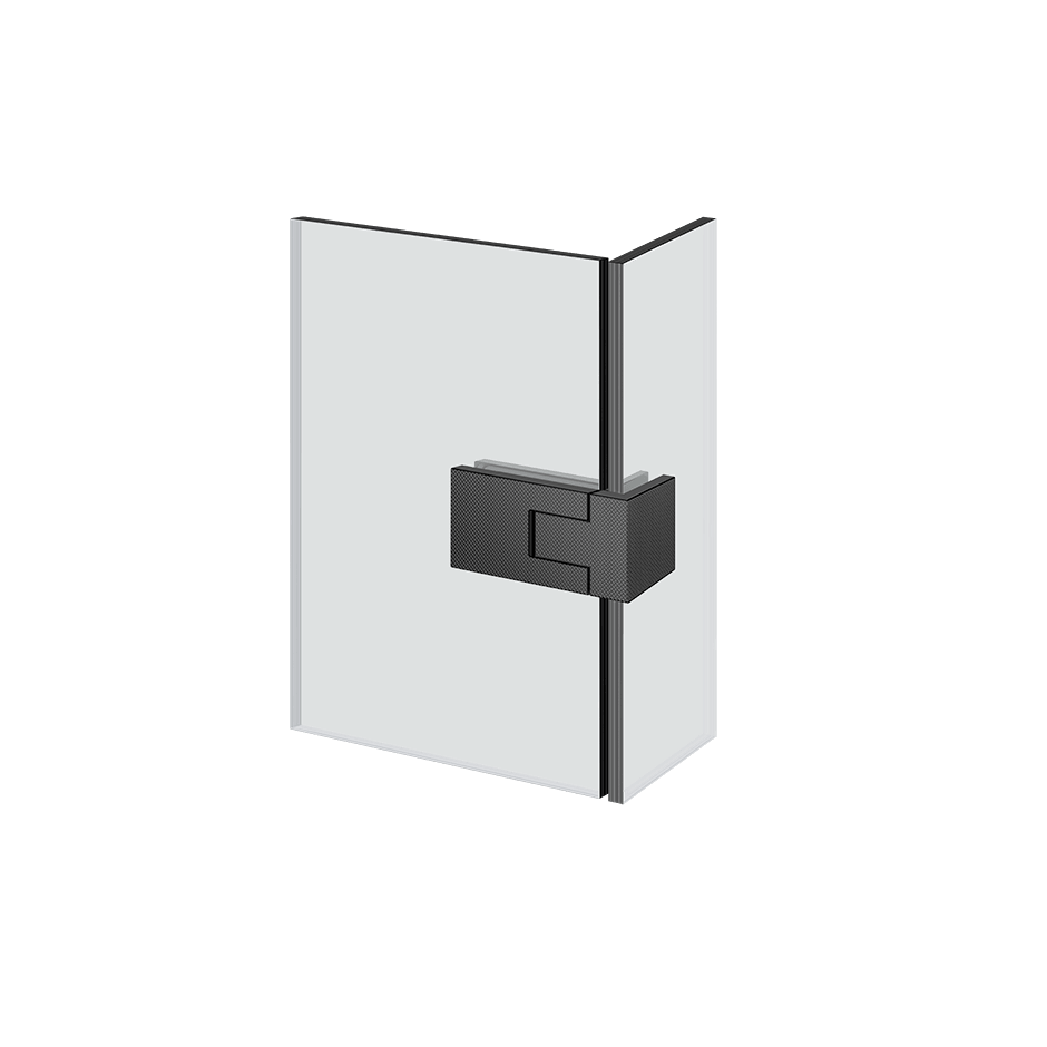 Gessi Hinges With Lift Function 67690 in Black Metal Pvd