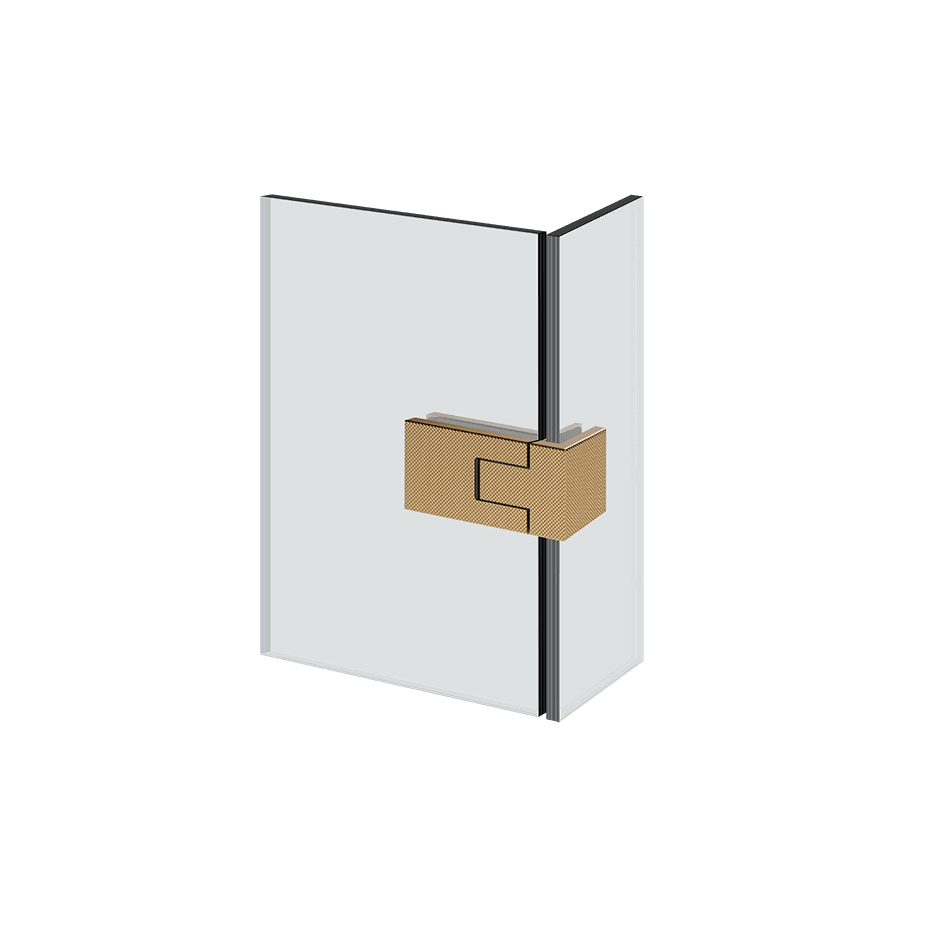 Gessi Hinges With Lift Function 67690 in Warm Bronze Br. Pvd