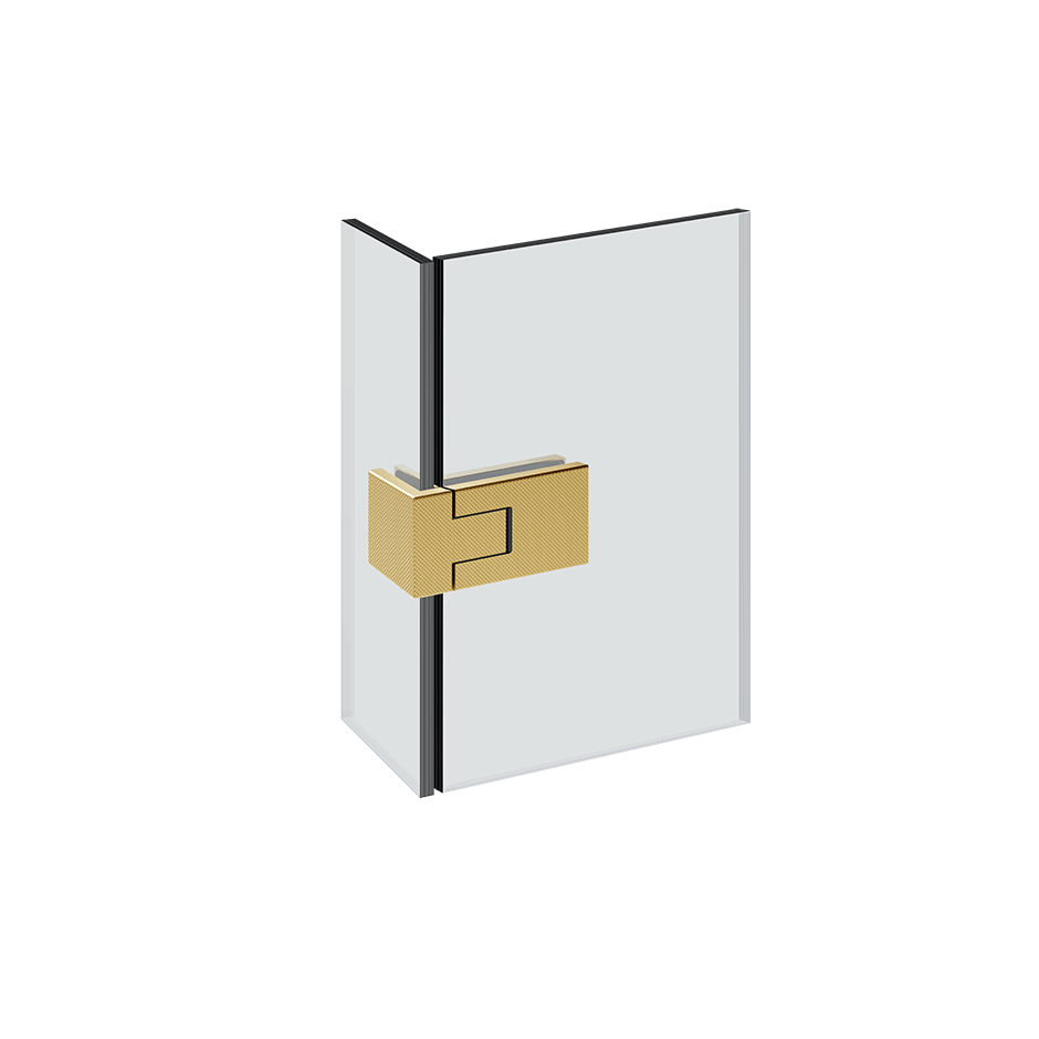 Gessi Hinges With Lift Function 67692 in Gold Brushed Pvd
