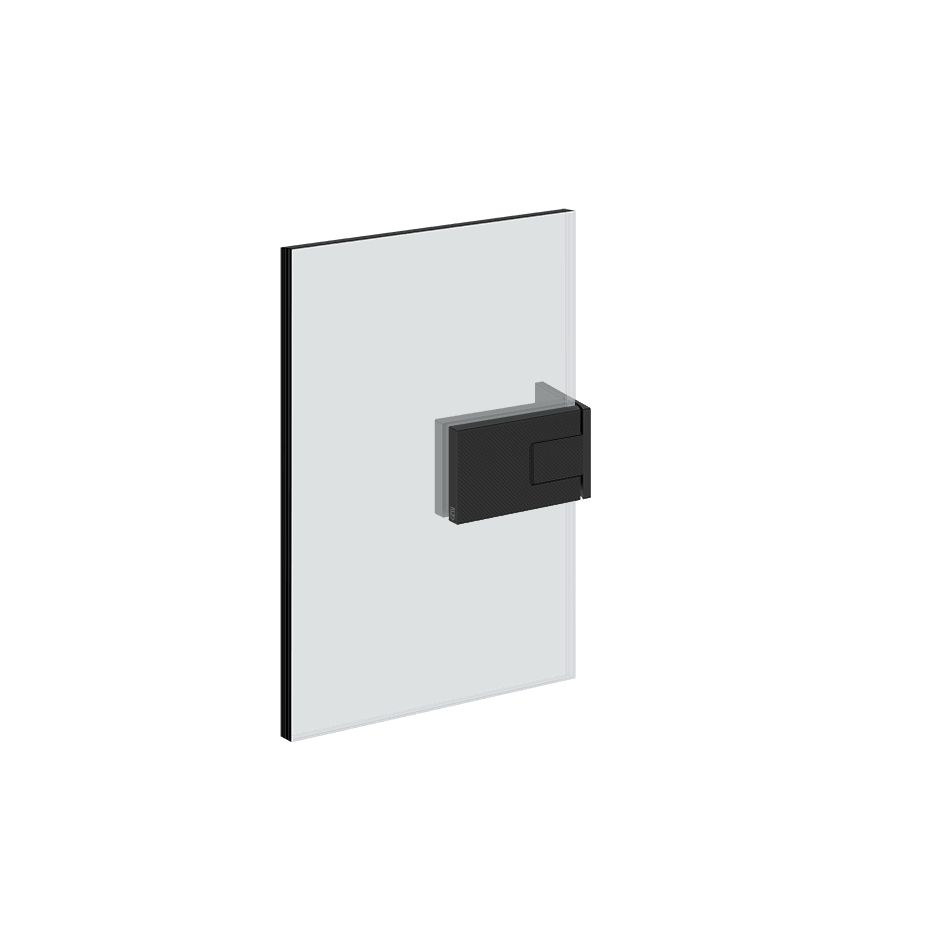 Gessi Hinges With Lift Function 67694 in Matte Black