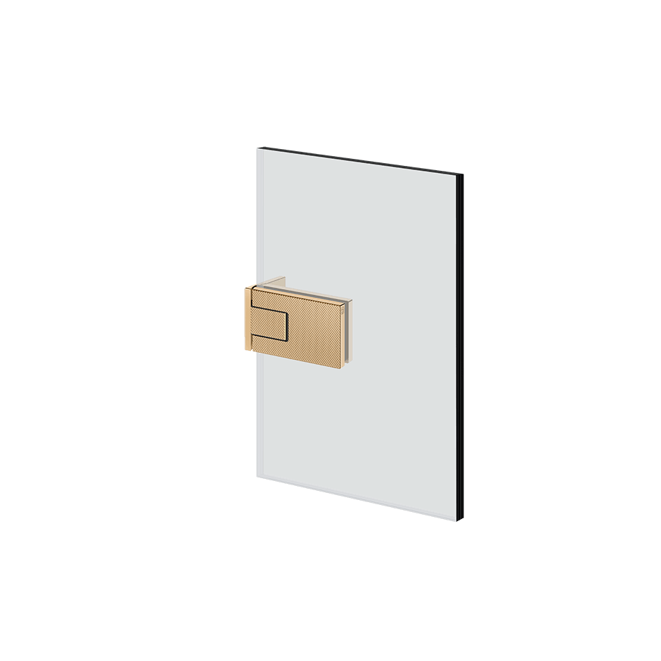 Gessi Hinges With Lift Function 67696 in Warm Bronze Pvd