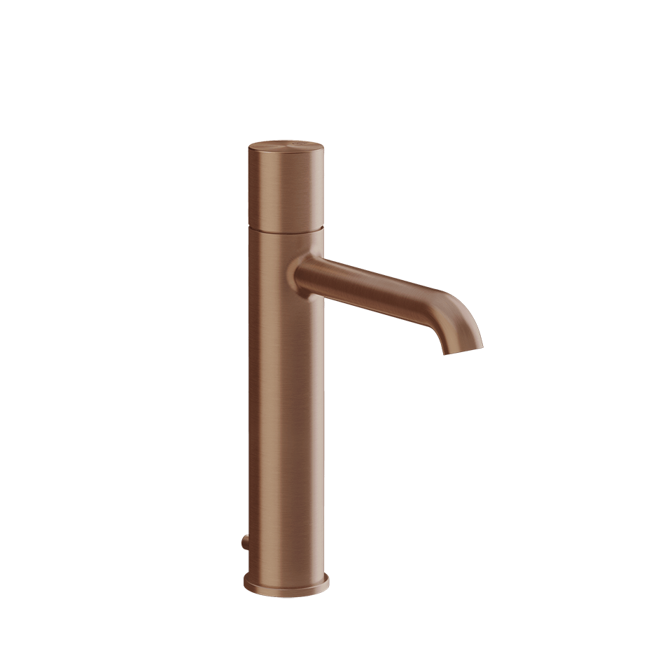 Gessi Washbasin Mixer 70005 in Copper Brushed Pvd