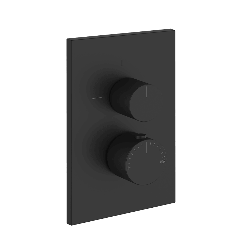 Gessi Shower Mixer 70039 in Matte Black