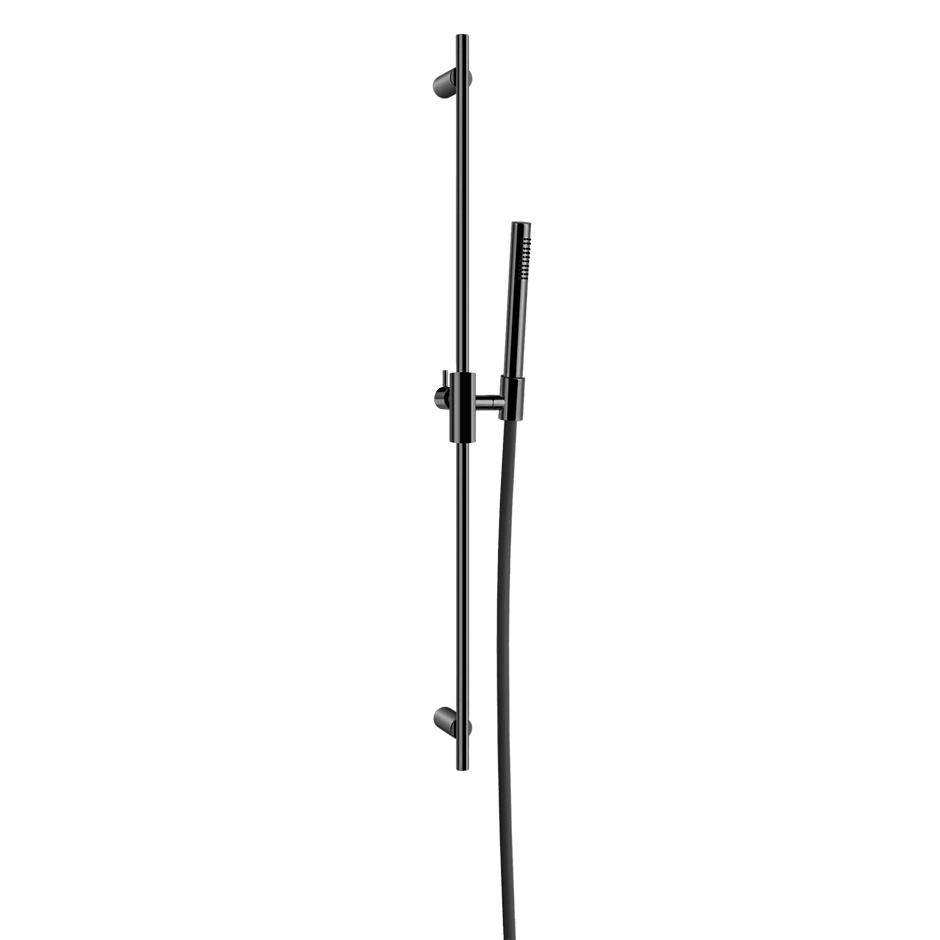 Gessi Sliding Rail 70045 in Black Metal Pvd