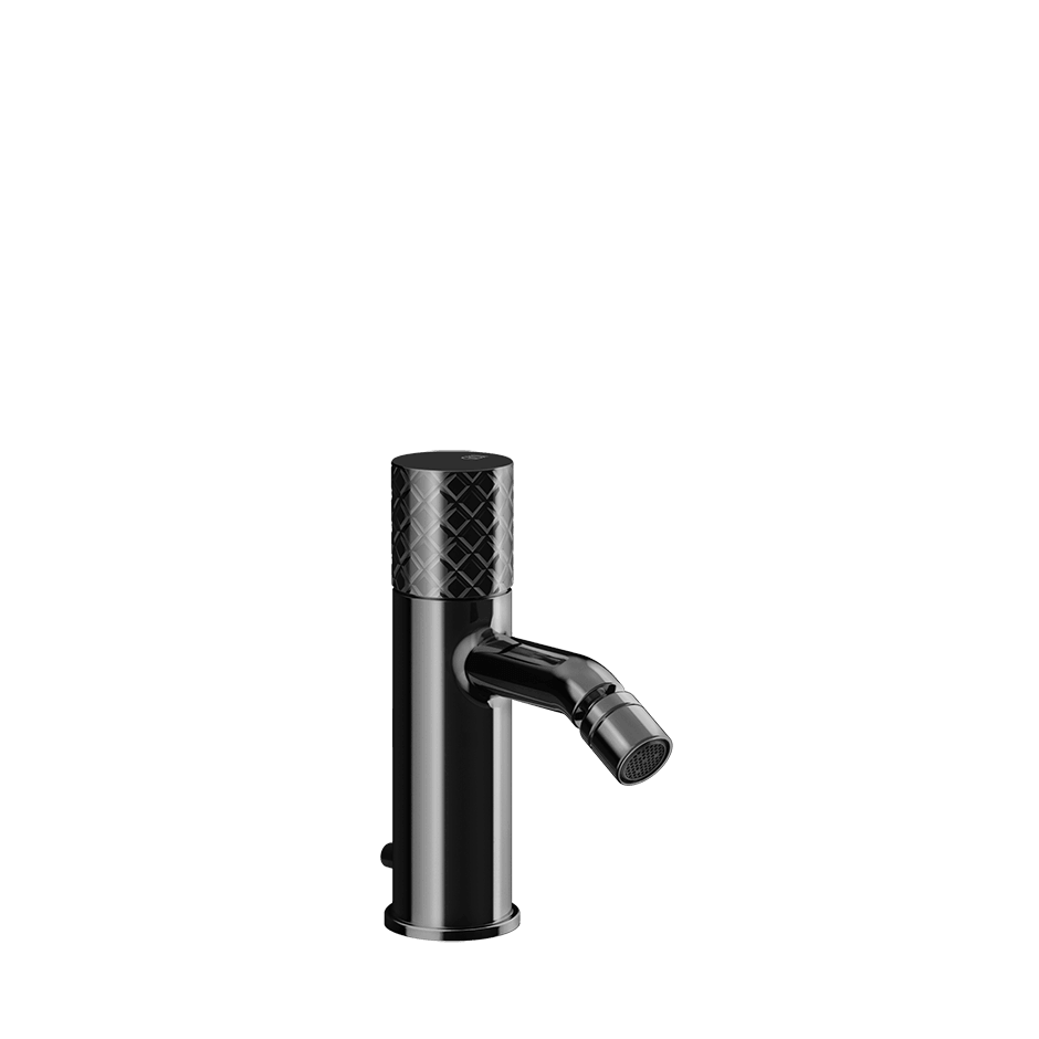 Gessi Bidet Mixer 70107 in Black Metal Pvd