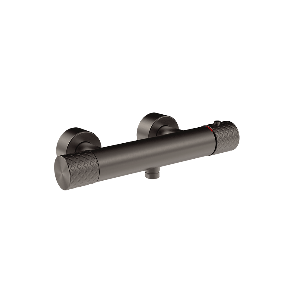 Gessi Shower Mixer 70133 in Black Metal Br. Pvd