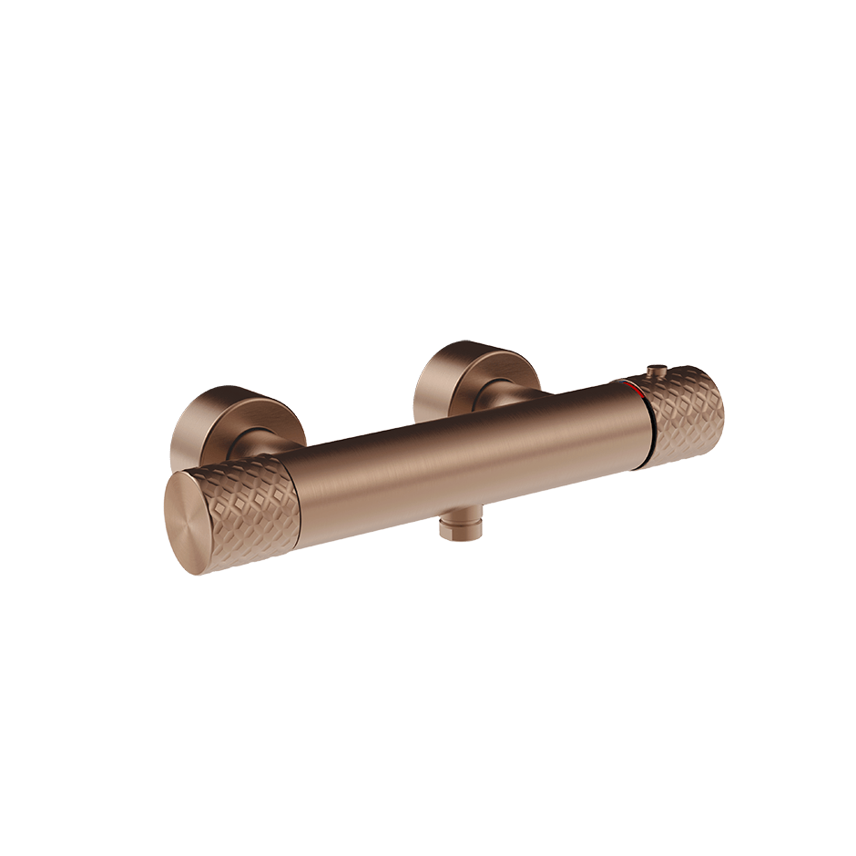 Gessi Shower Mixer 70133 in Copper Brushed Pvd