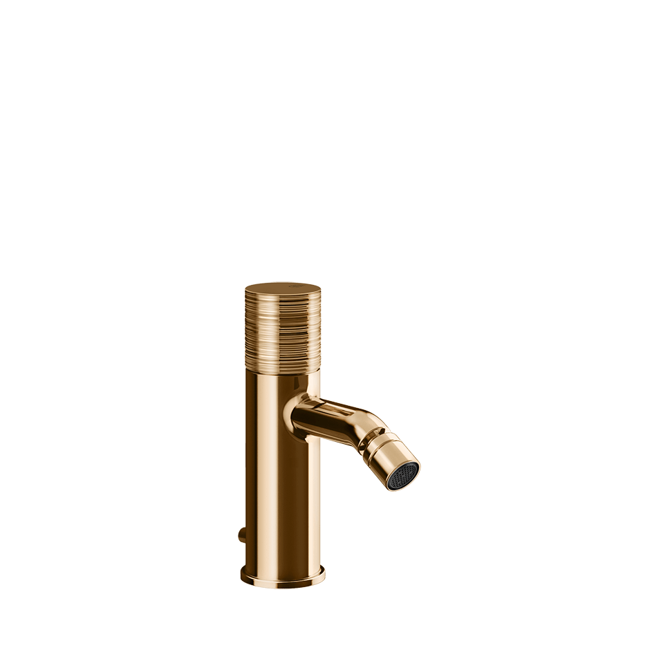 Gessi Bidet Mixer 70307 in Warm Bronze Pvd