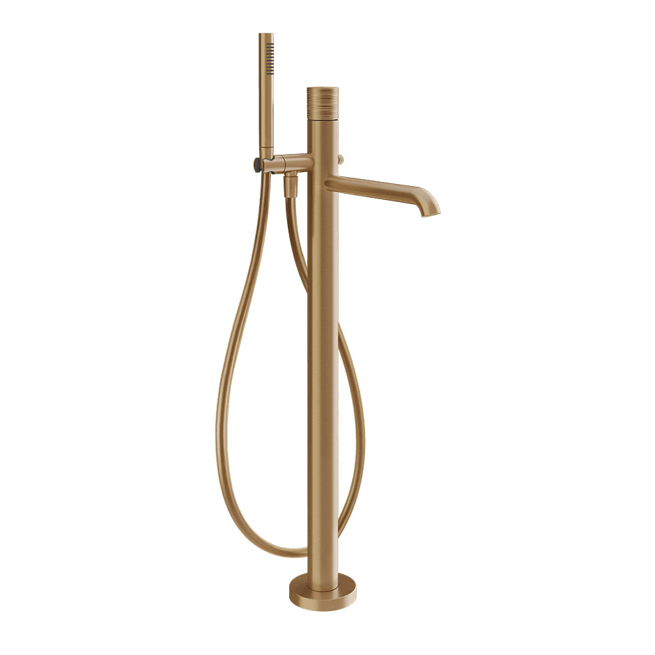 Gessi Bath Mixer 70328 in Warm Bronze Br. Pvd
