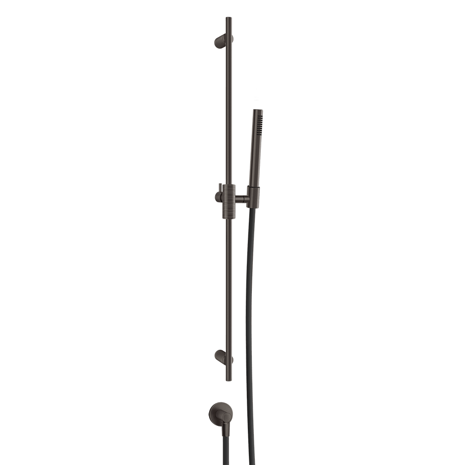 Gessi Sliding Rail 70342 in Black Metal Br. Pvd