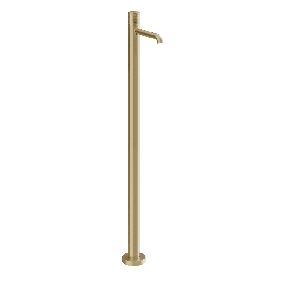 Gessi Washbasin Mixer 70395 in Brass Brushed Pvd
