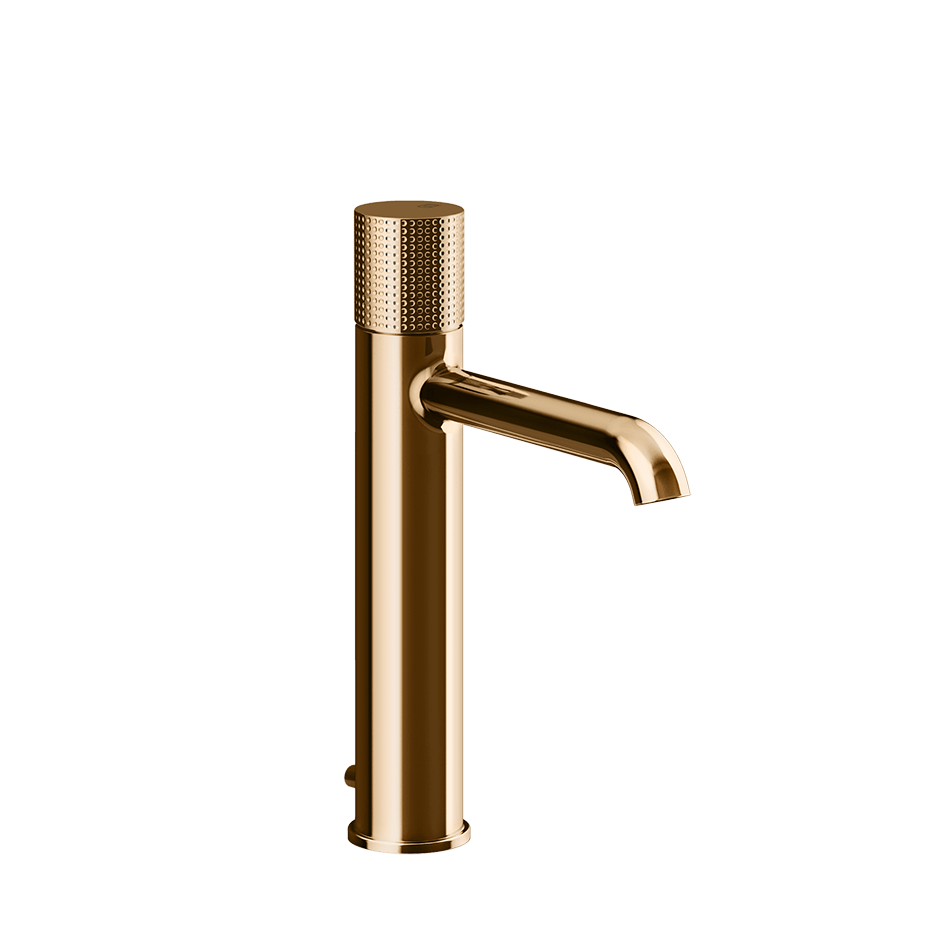 Gessi Washbasin Mixer 70405 in Warm Bronze Pvd