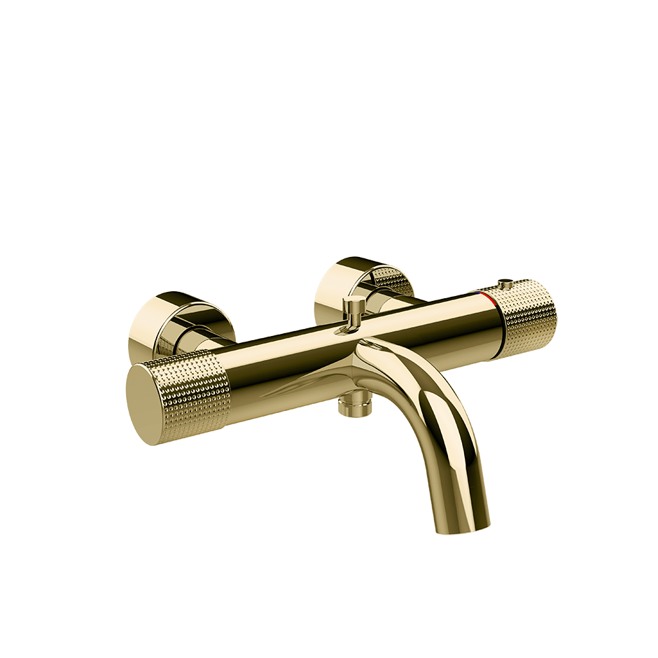Gessi Bath Mixer 70413 in Brass Pvd
