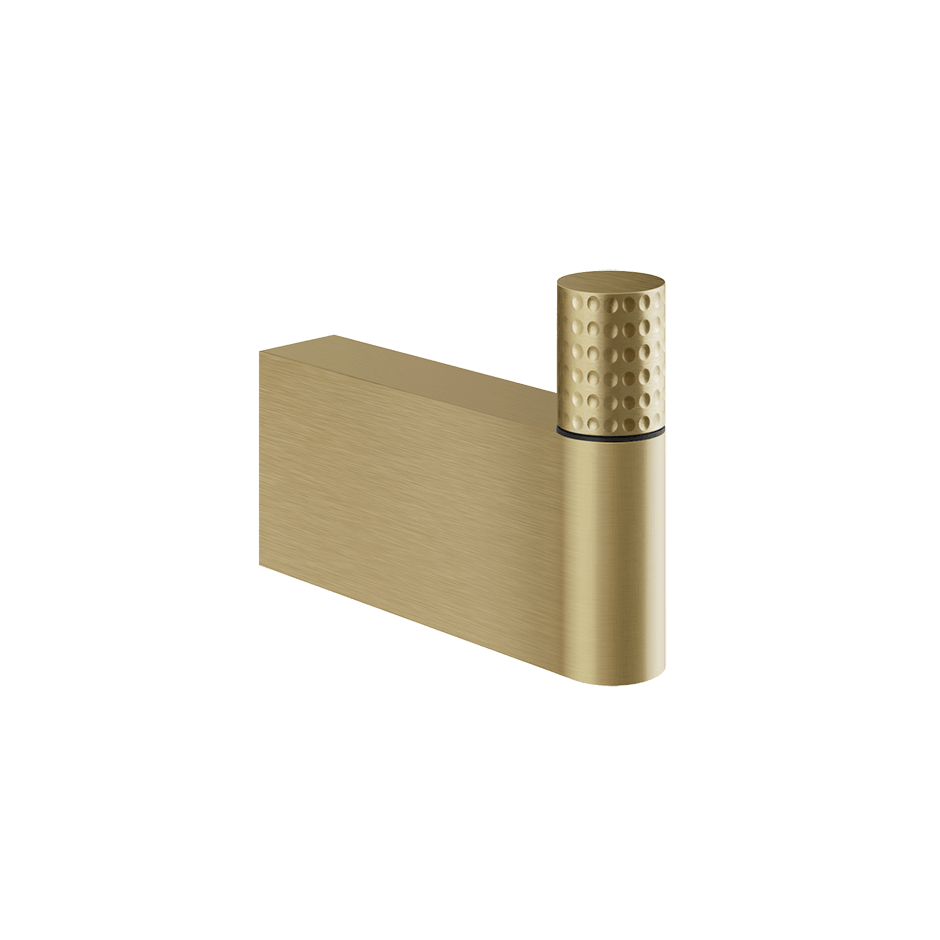 Gessi Robe Hook 70423 in Brass Brushed Pvd
