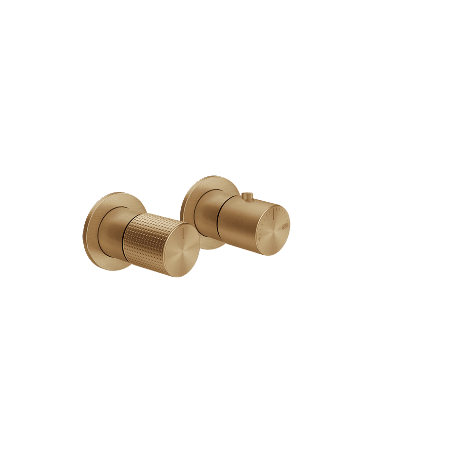 Gessi Shower Mixer 70432 in Warm Bronze Br. Pvd