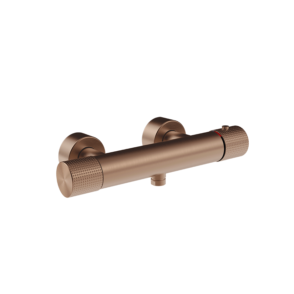 Gessi Shower Mixer 70433 in Copper Brushed Pvd