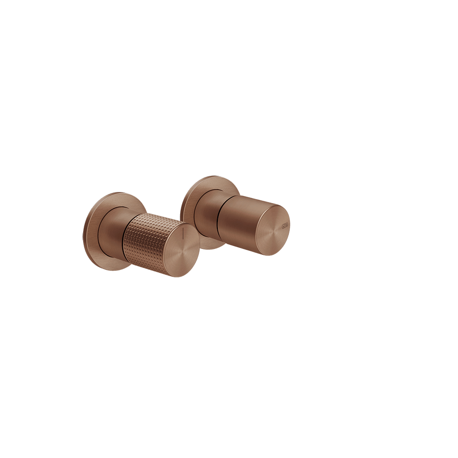 Gessi Shower Mixer 70479 in Copper Brushed Pvd