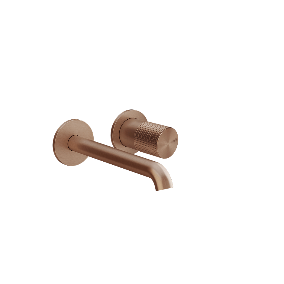 Gessi Washbasin Mixer 70488 in Copper Brushed Pvd