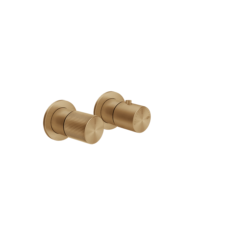 Gessi Shower Mixer 70532 in Warm Bronze Br. Pvd