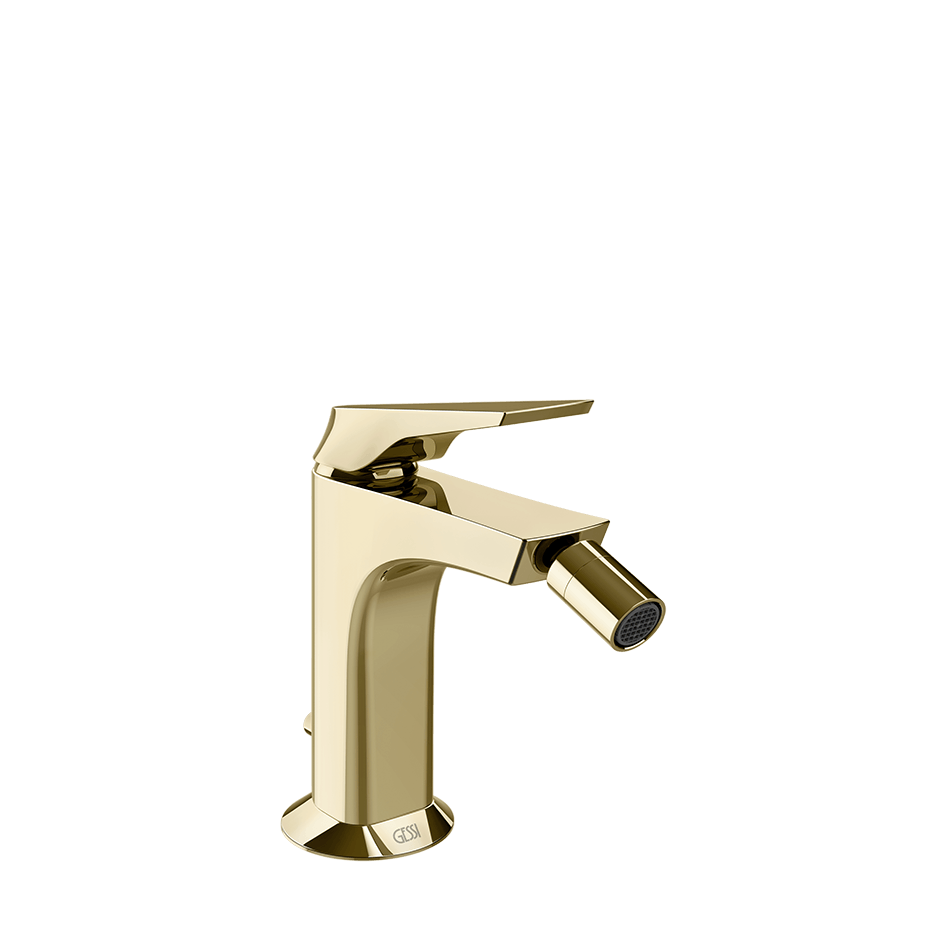Gessi Bidet Mixer 72007 in Brass Pvd