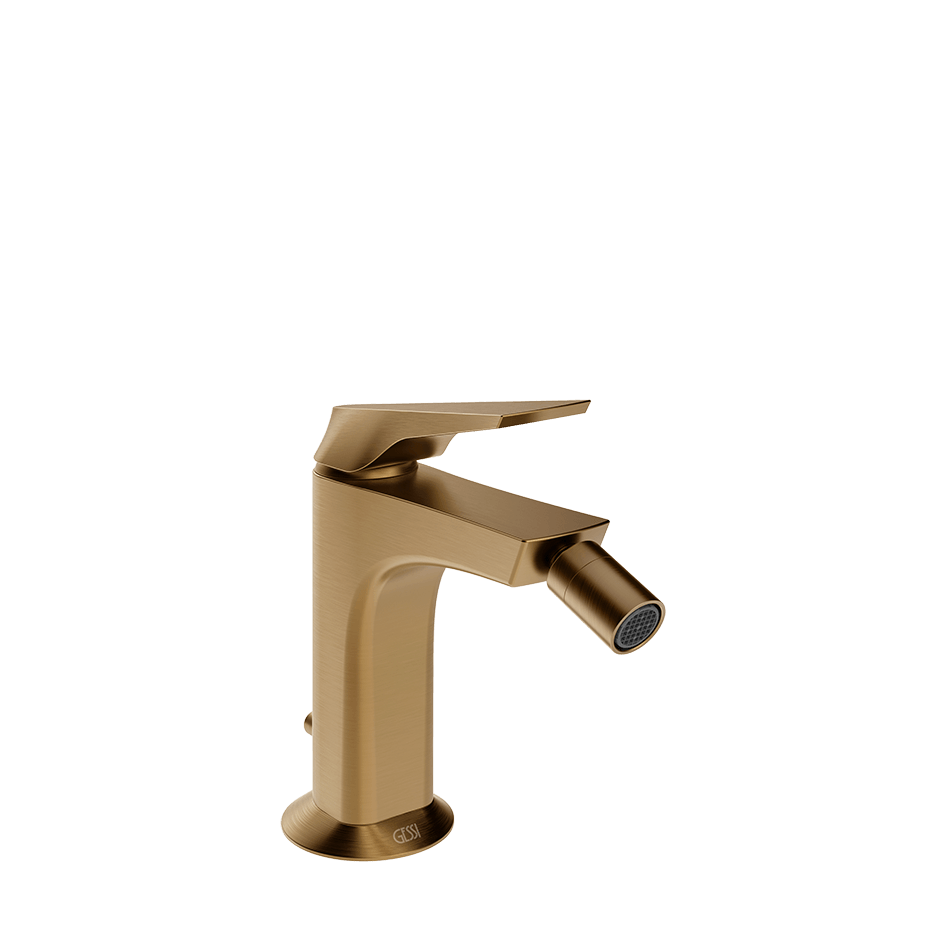 Gessi Bidet Mixer 72007 in Warm Bronze Br. Pvd