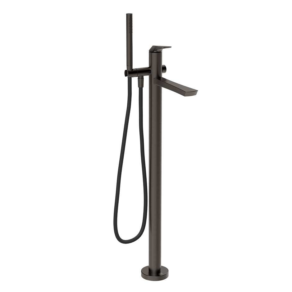 Gessi Bath Mixer 72028 in Black Metal Br. Pvd