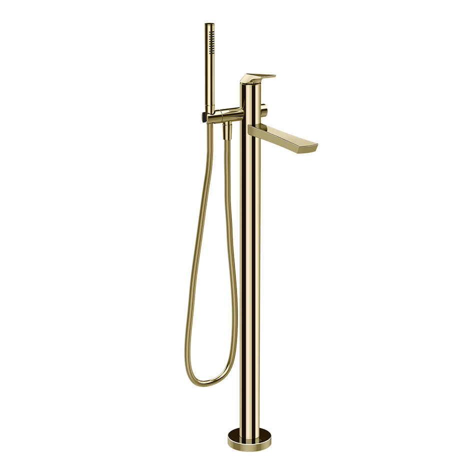 Gessi Bath Mixer 72028 in Brass Pvd