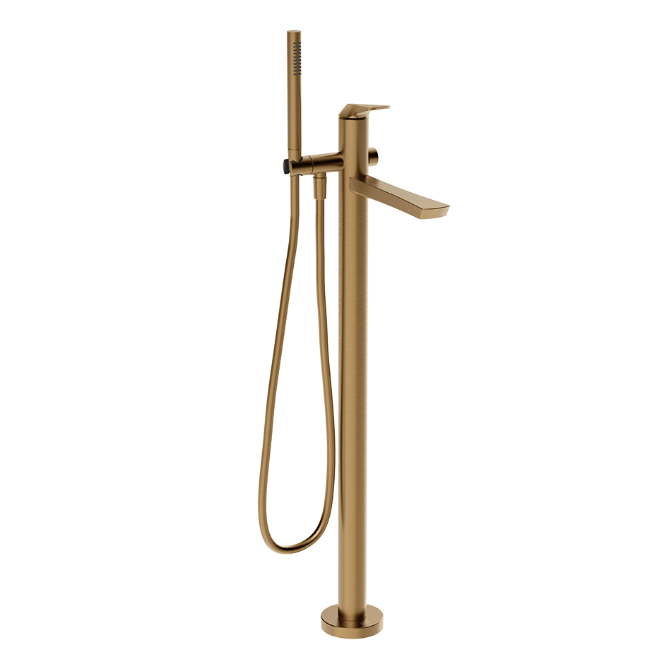 Gessi Bath Mixer 72028 in Warm Bronze Br. Pvd
