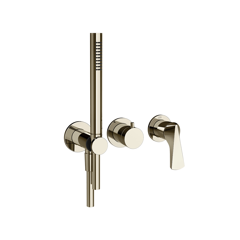 Gessi Shower Mixer 72036 in Nickel Pvd