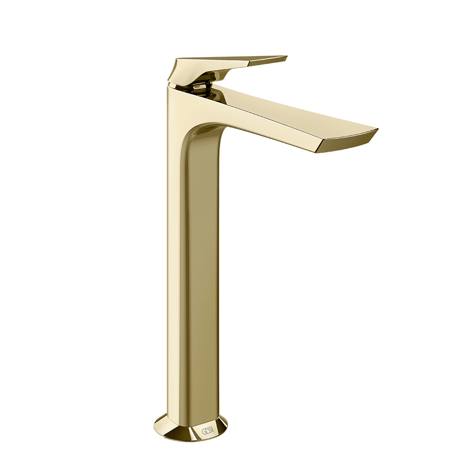 Gessi Washbasin Mixer 72053 in Brass Pvd