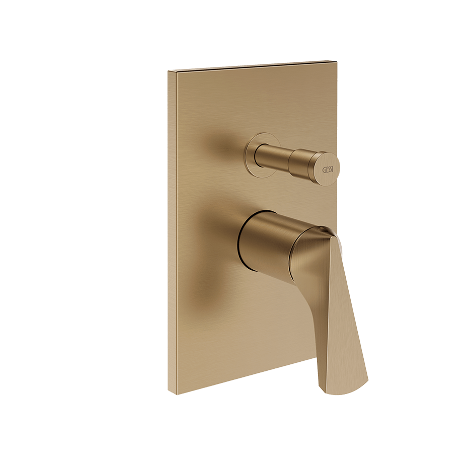 Gessi Shower Mixer 72079 in Warm Bronze Br. Pvd