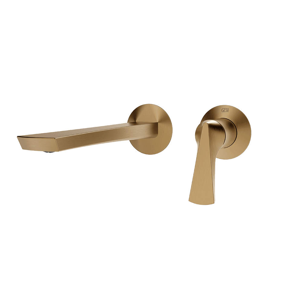Gessi Washbasin Mixer 72088 in Warm Bronze Br. Pvd
