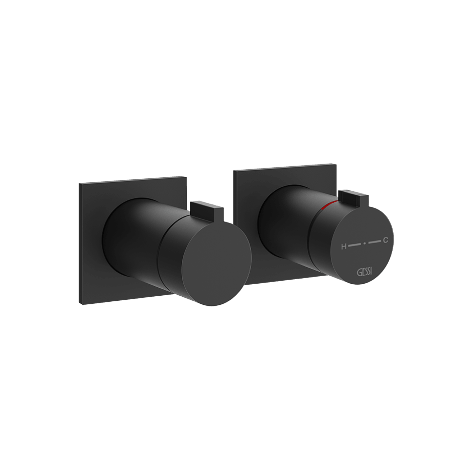 Gessi Shower Mixer 73036 in Matte Black