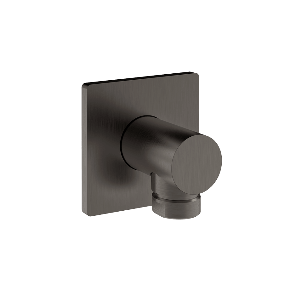 Gessi Water Outlet 73069 in Black Metal Br. Pvd