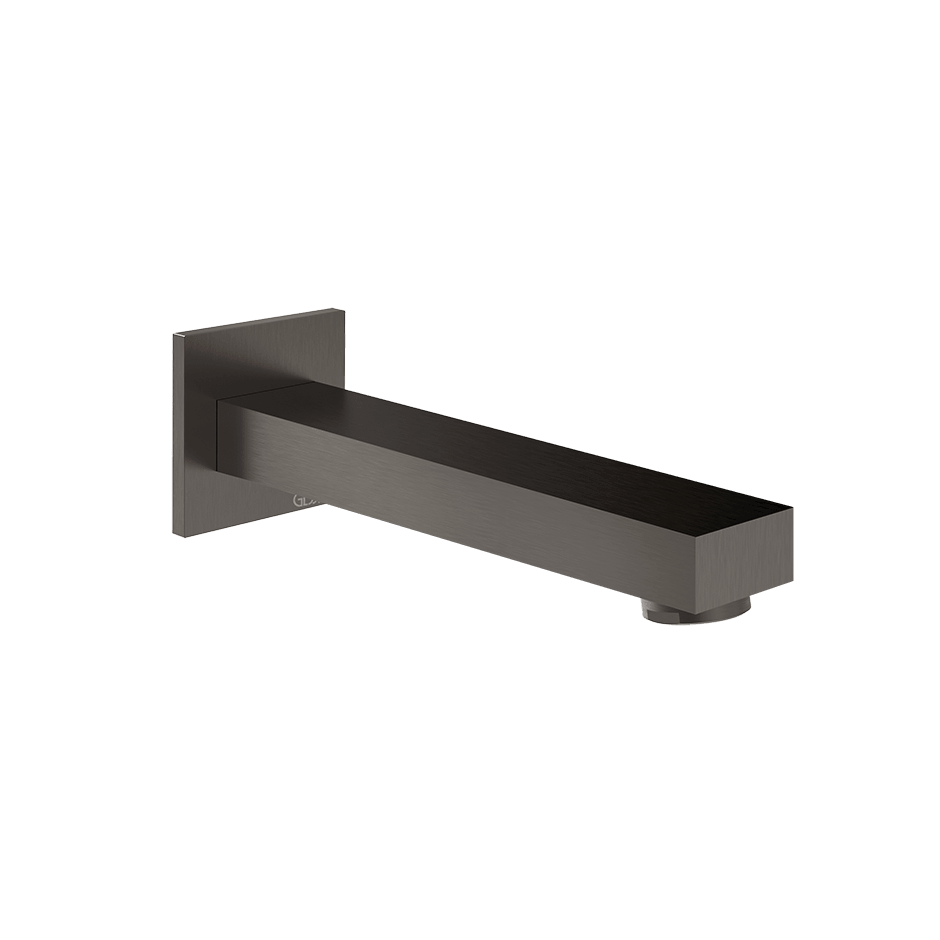 Gessi Bath Spout 73103 in Black Metal Br. Pvd