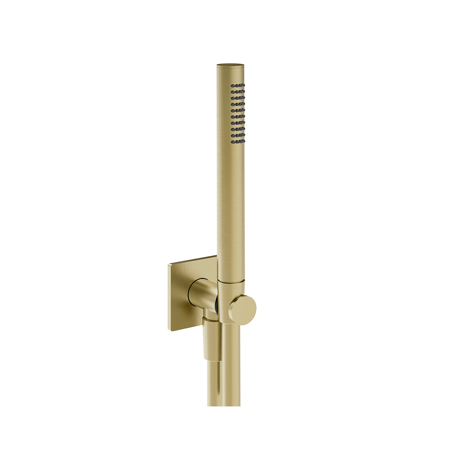 Gessi Shower Set 73523 in Brass Brushed Pvd