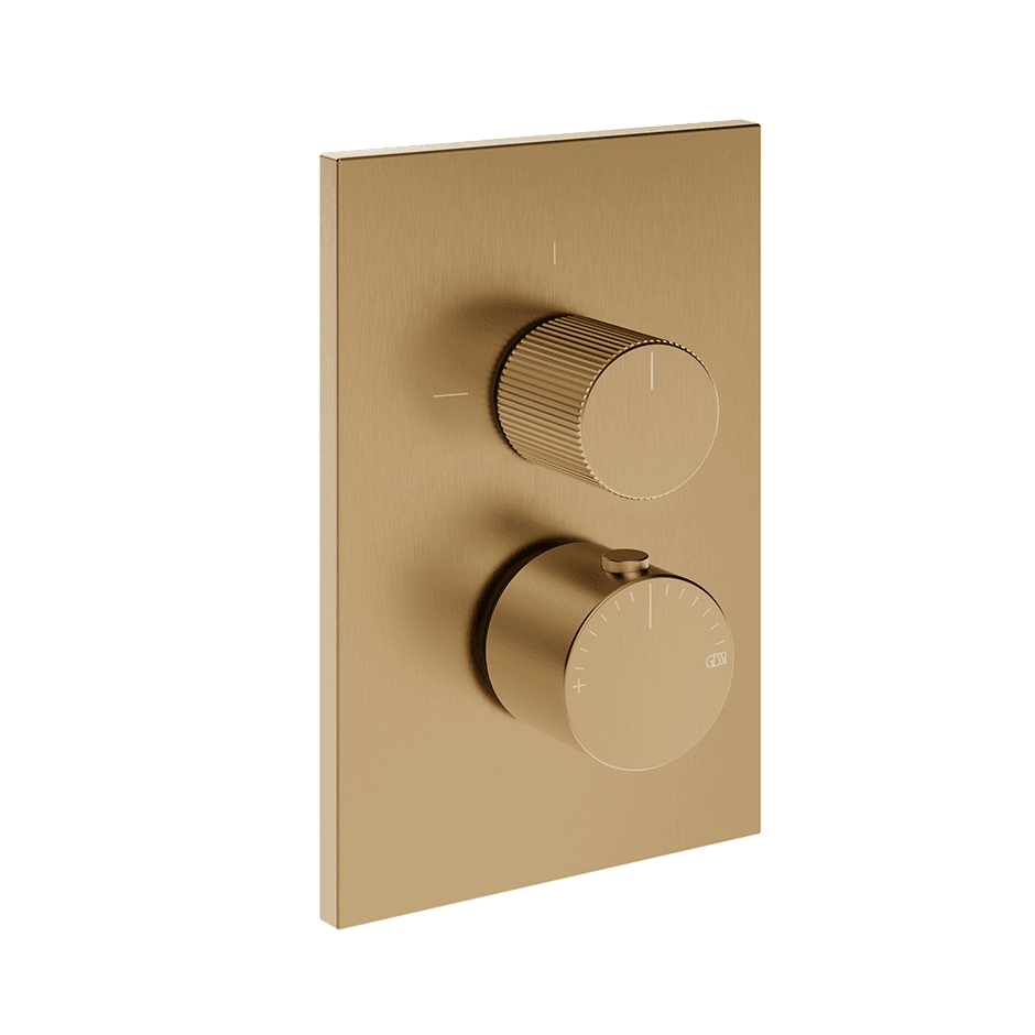 Gessi Shower Mixer 73533 in Warm Bronze Br. Pvd