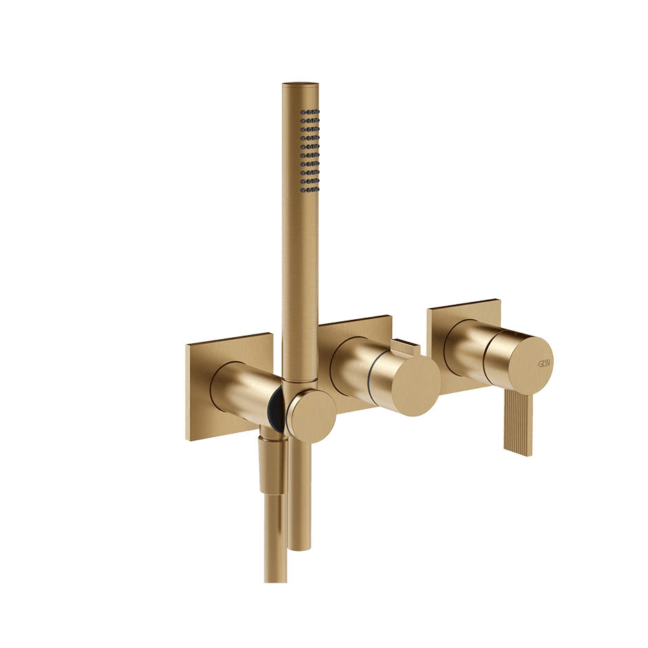 Gessi Shower Mixer 73536 in Warm Bronze Br. Pvd