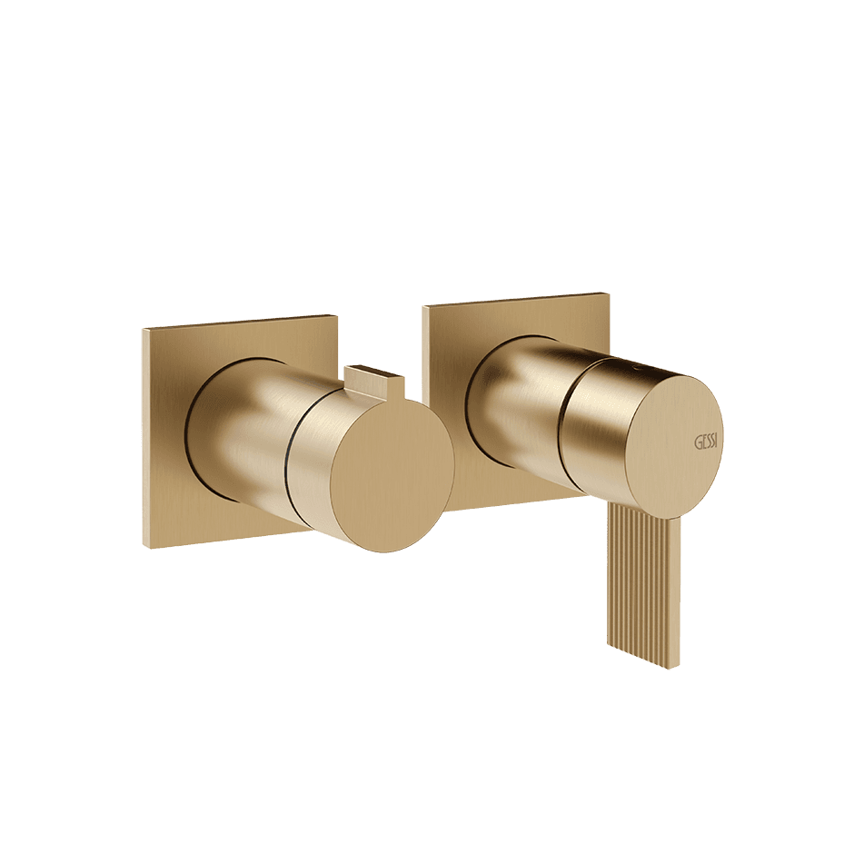 Gessi Shower Mixer 73538 in Warm Bronze Br. Pvd