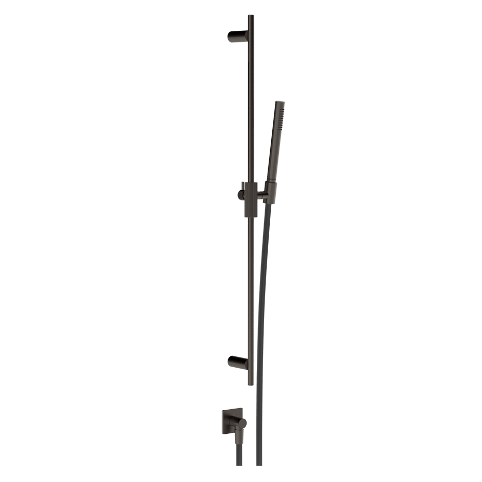 Gessi Sliding Rail 73541 in Black Metal Br. Pvd