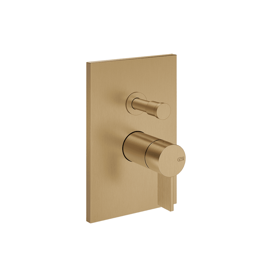 Gessi Shower Mixer 73579 in Warm Bronze Br. Pvd
