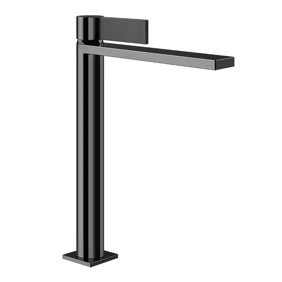 Gessi Washbasin Mixer 73604 in Black Metal Pvd